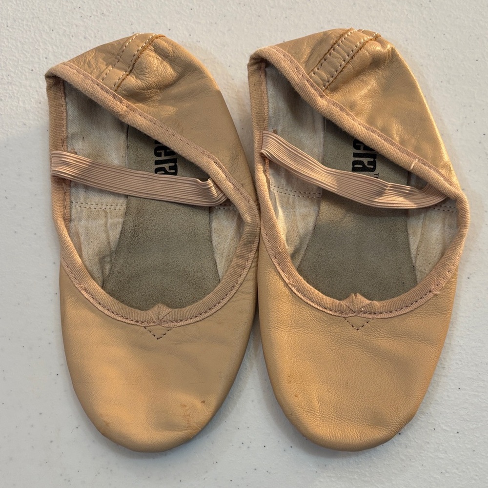 Balera Tan Kids Ballet Slippers